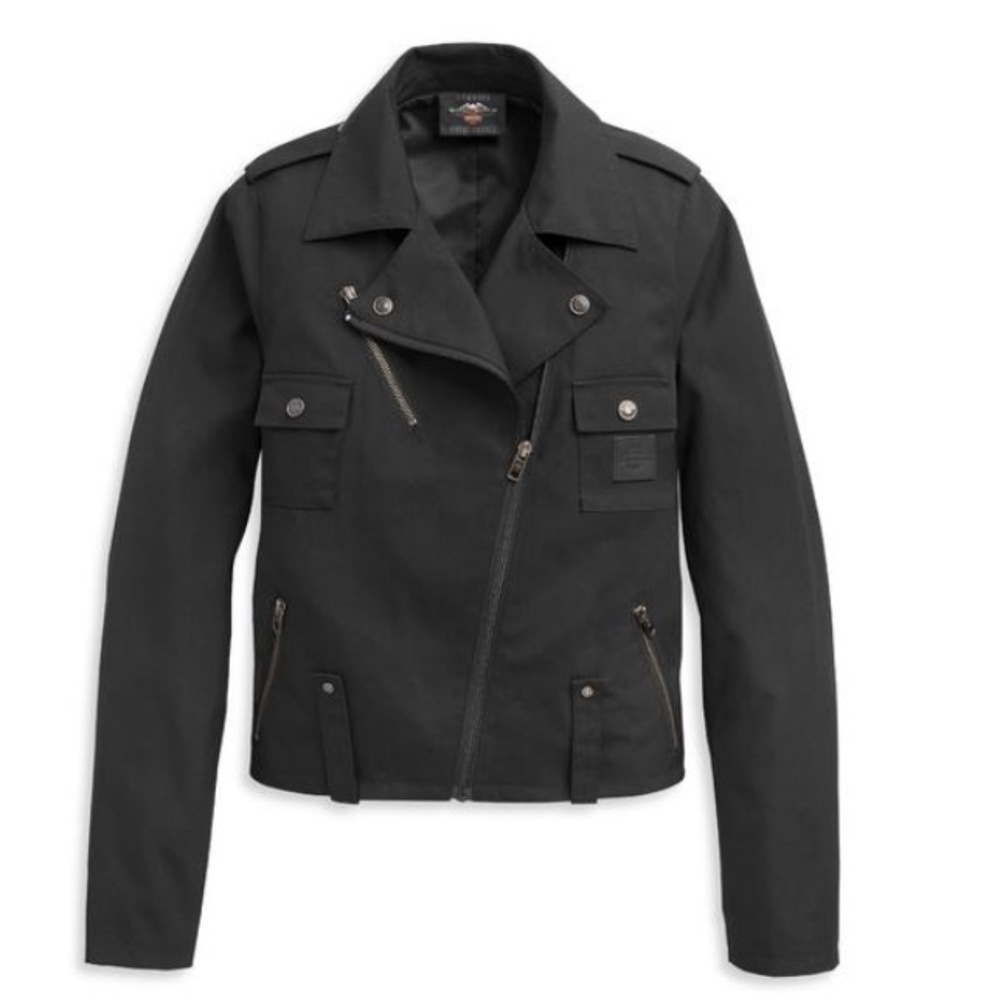 Harley-Davidson Asymmetrical Zip Jacket